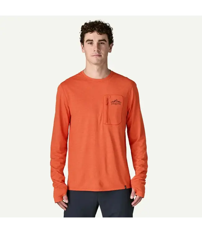 Patagonia Men's Long-Sleeved Capilene Cool Sun Shirt - Cloud Crag Crest