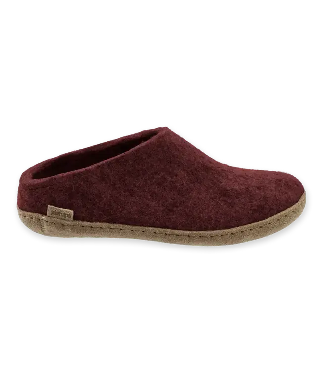 Glerups Slip On With Leather Sole