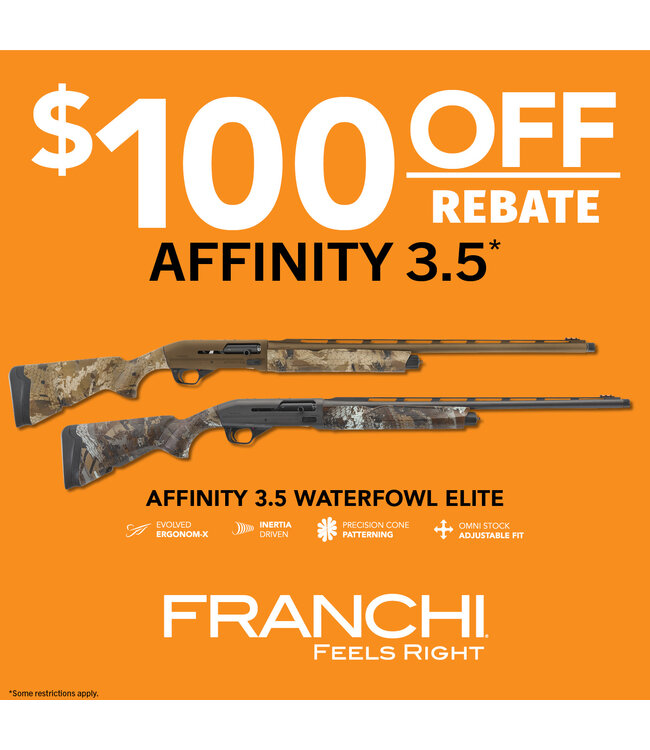 Franchi Affinity 3.5 12GA 3.5" 28" BBL