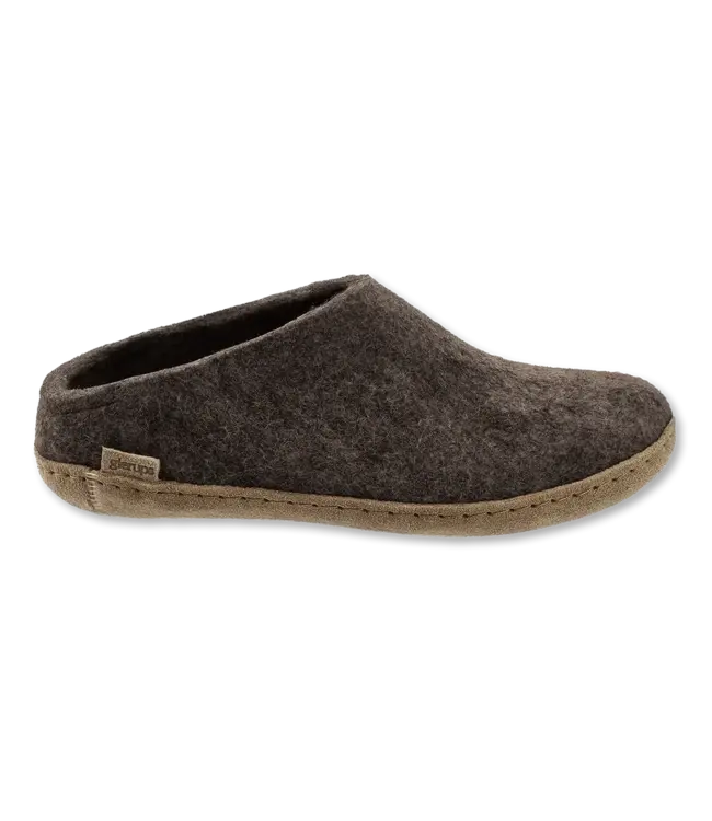Glerups Slip On With Leather Sole