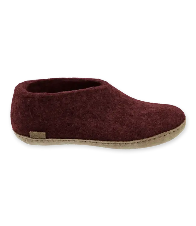 Glerups Shoe With Leather Sole