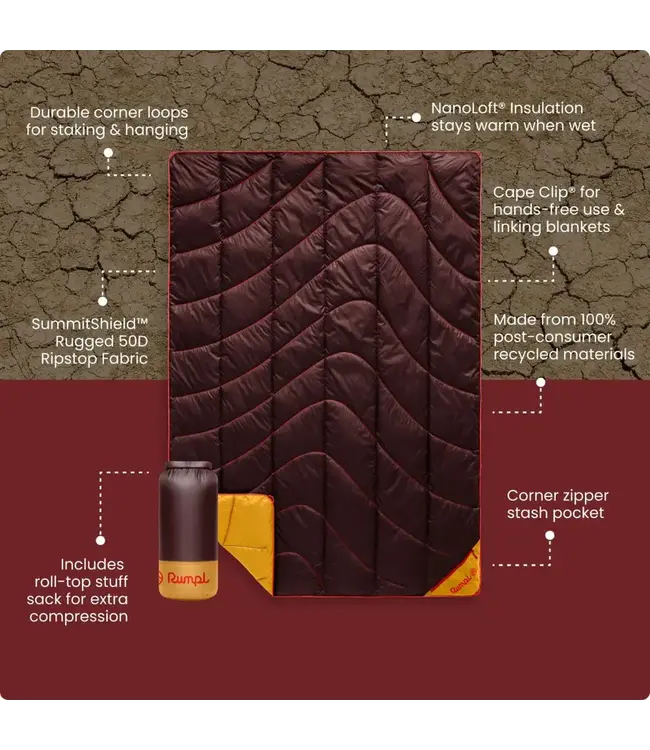 Rumpl Backcountry Puffy Blanket - 1 Person