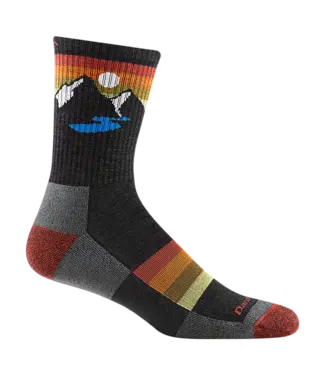 DARN TOUGH Darn Tough Men's Sunset Ridge Micro Crew Lightweight Hiking Socks