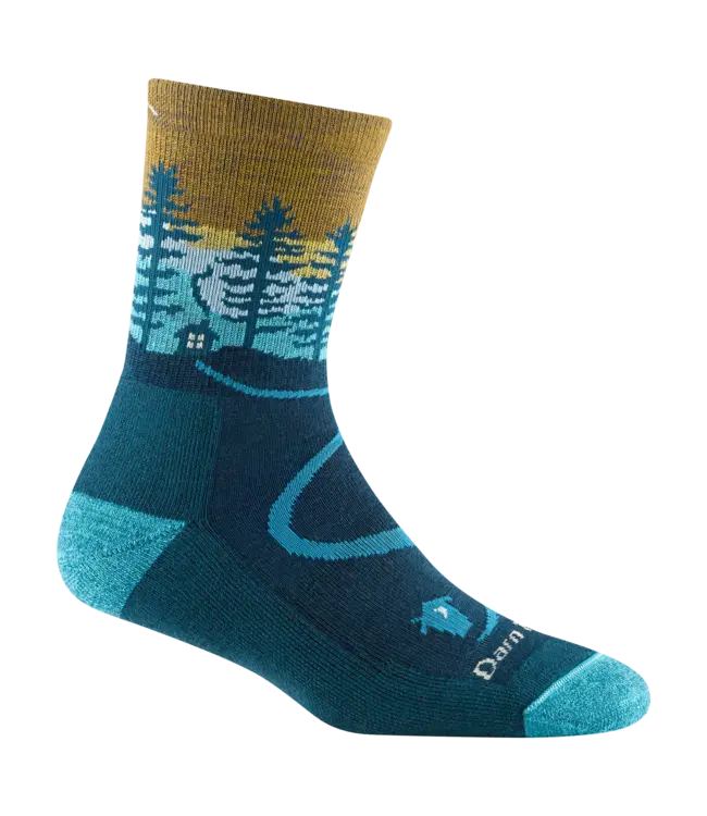 Darn Tough Women's Northwoods Micro Crew Midweight Hiking Sock