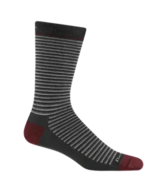 DARN TOUGH Darn Tough Men's Microstripe Crew Lightweight Lifestyle Socks