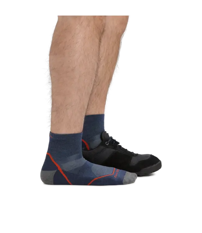 Darn Tough Men's Light Hiker Quarter Lightweight Hiking Socks