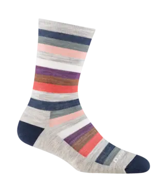 DARN TOUGH Darn Tough Women's Mystic Stripe Crew Lightweight Lifestyle Sock