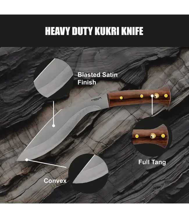 Heavy Duty Kukri Knife
