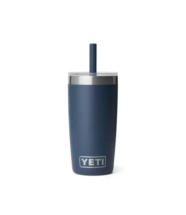 Yeti Rambler Jr. 10oz Tumbler  with Silicone Straw Lid