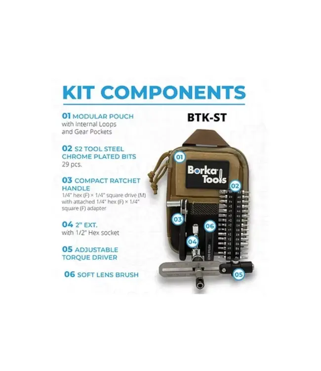 Borka Standard Configuration Precision Torque Kit