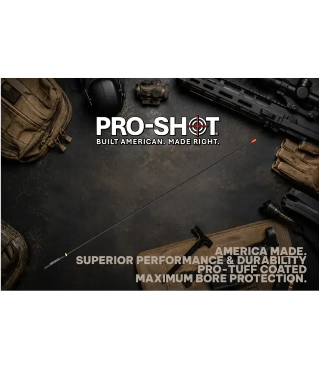 Pro-Shot 36" Pro-Tuff Coated Rifle Rod  - .270 Cal. & Up