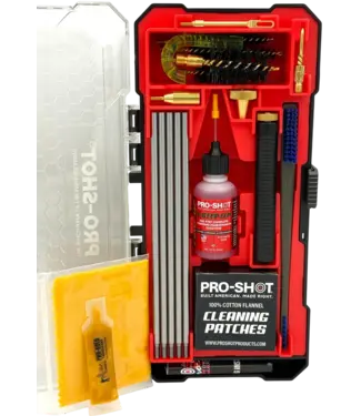 Pro-Shot Universal .22 Cal. - 12 GA Classic Cleaning Kit