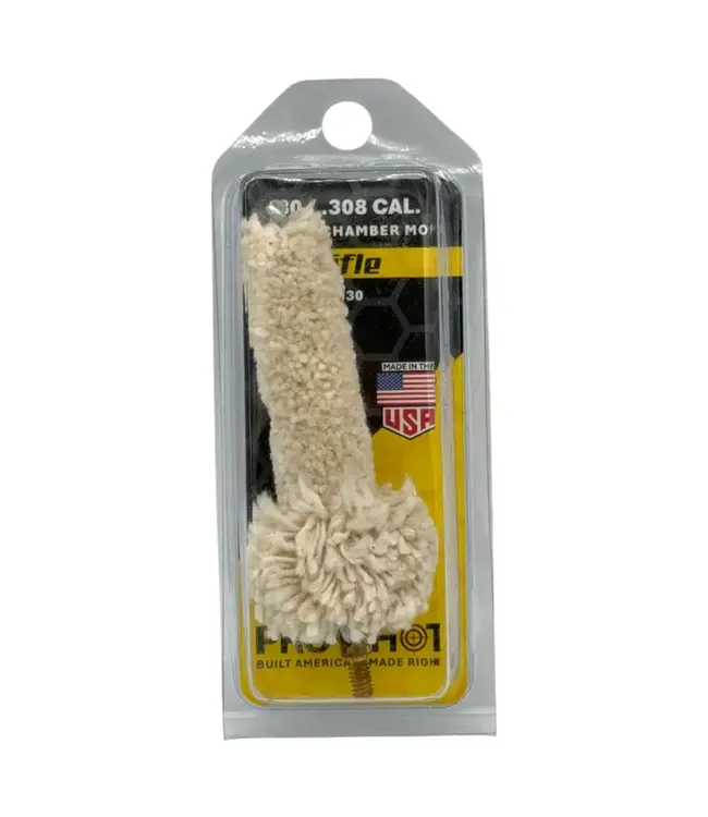 Pro-Shot .308 / 7.62mm Military-Style Chamber Mop for AR-10 Platforms