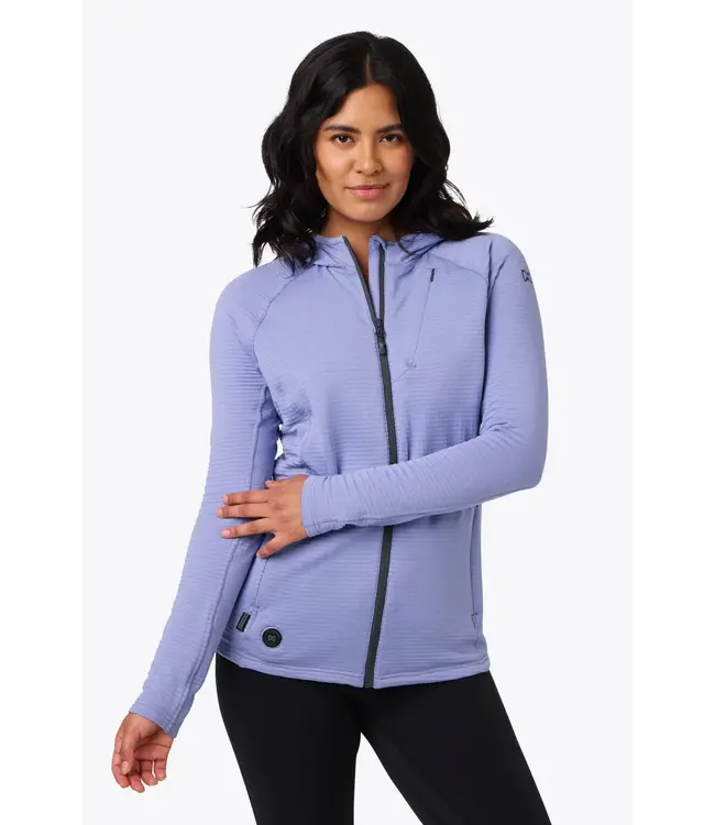 Mobile Warming Women's Element Mid-Layer Full Zip Hoodie