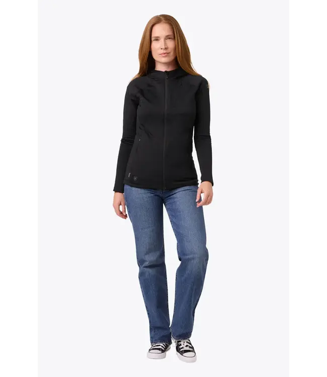 Mobile Warming Women's Element Mid-Layer Full Zip Hoodie