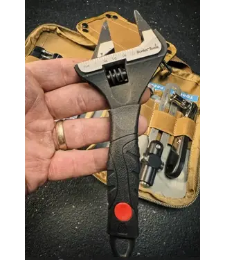 BORKA TOOLS Borka Tools 6" Slim Jaw Adjustable Wrench for Installation/Removing of Suppressors & Muzzle Devices