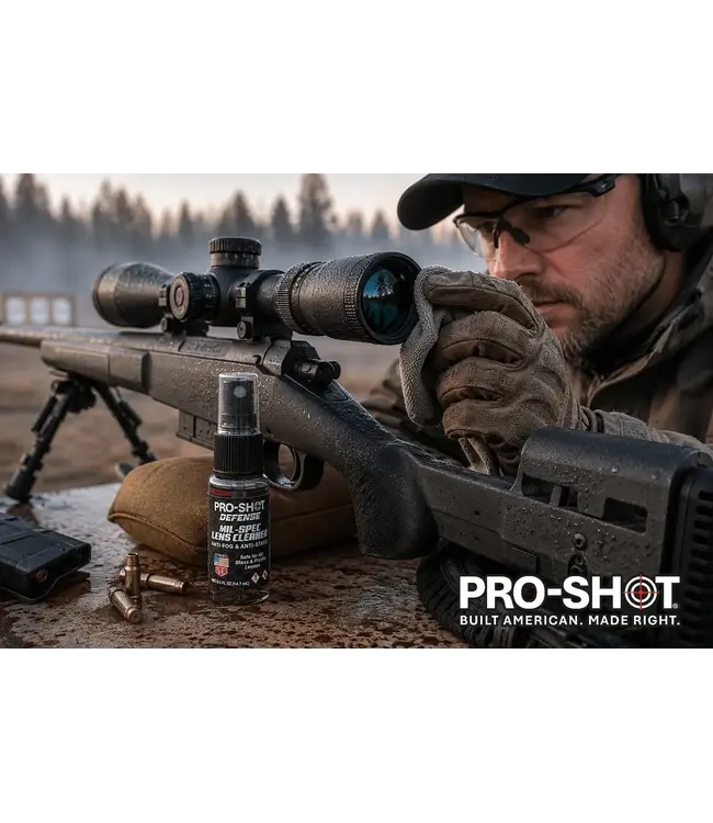 Pro-Shot Mil-Spec Anti-Fog Lens Cleaner 0.5 oz. Spray Bottle
