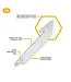 Outdoor Edge 3.0" Razorsafe System Drop-Point Replacement Blades