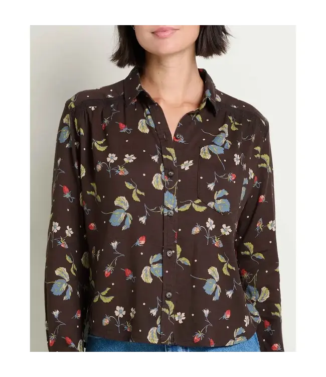 Toad & Co Women's Manzana Boxy Long Sleeve Shirt
