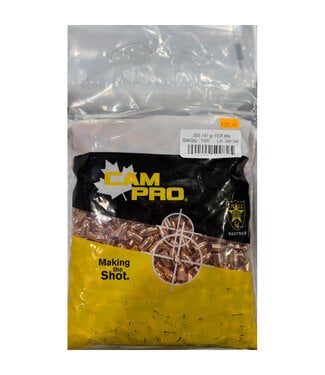 CAMPRO 9MM 124GR FCP RN 1000RND Reloading Bullets
