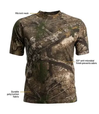 Blocker Outdoors Shield Fused Cotton Short Sleeve Top