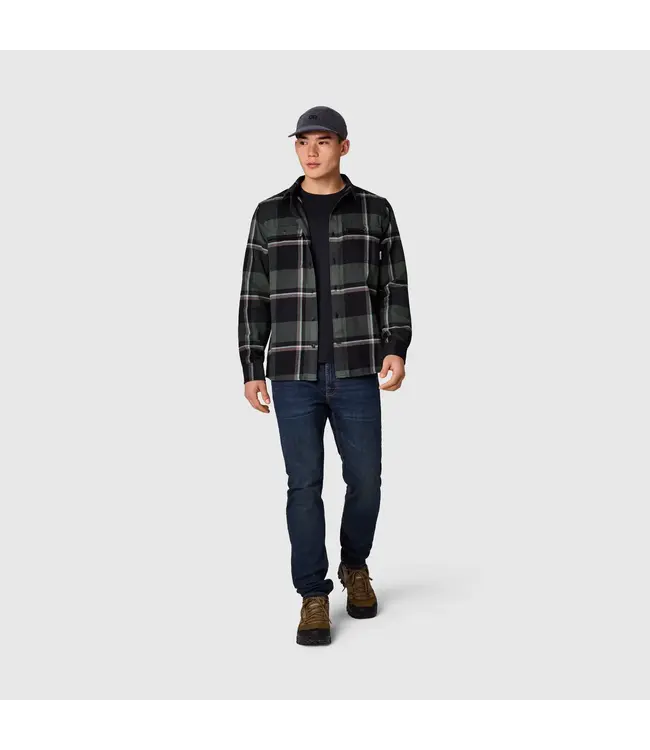Outdoor Research Men's Feedback Flannel Twill Shirt