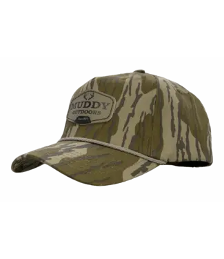 MUDDY OUTDOORS Muddy Outdoors Ignite Rope Hex Patch Hat - Mossy Oak Bottomland