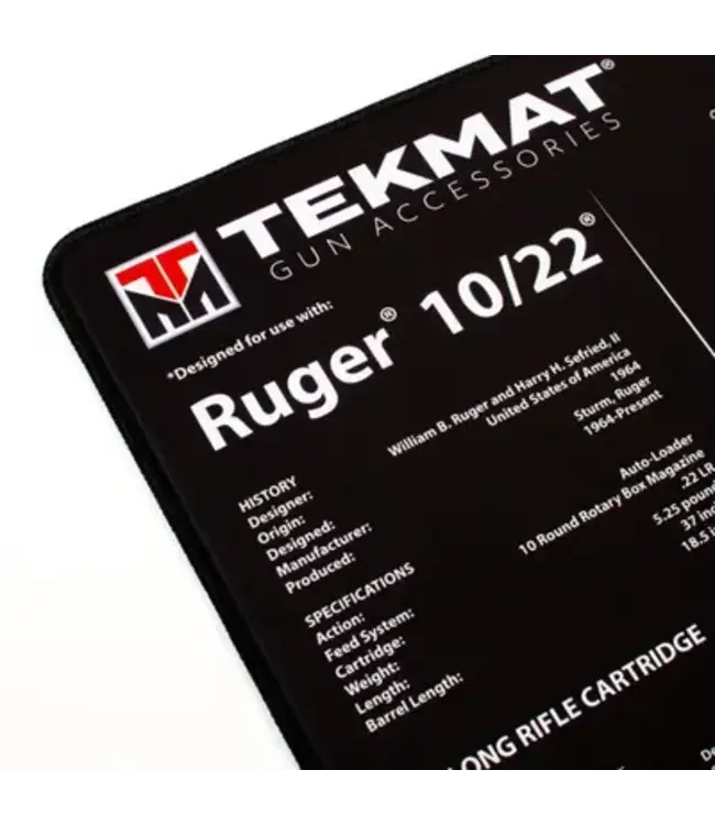 TekMat Ruger 1022 Ultra Premium Gun Cleaning Mat