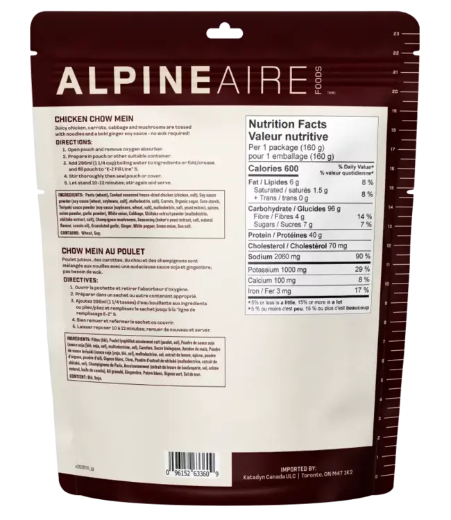 Alpine Aire Chicken Chow Mein