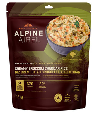 ALPINE AIRE Alpine Aire Creamy Broccoli Cheddar Rice