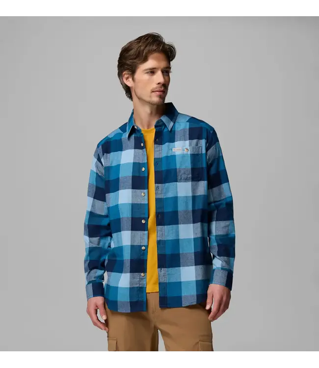 Columbia Men's Cornell Woods Flannel Long Sleeve Shirt