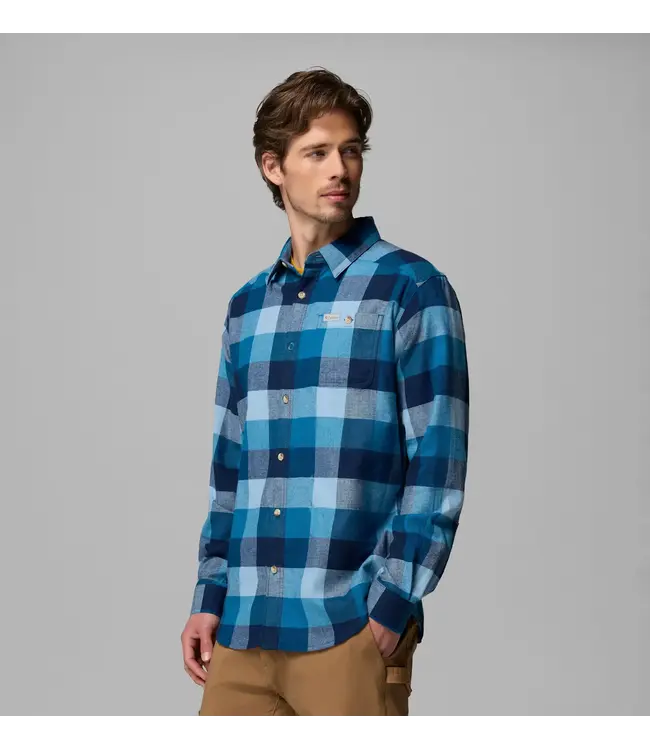 Columbia Men's Cornell Woods Flannel Long Sleeve Shirt