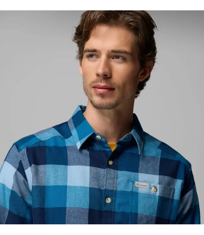 Columbia Men's Cornell Woods Flannel Long Sleeve Shirt