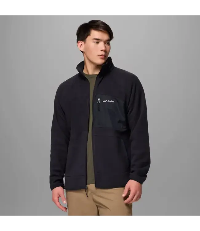 Columbia Men's Fast Trek Overlay Full Zip Fleece Jacket