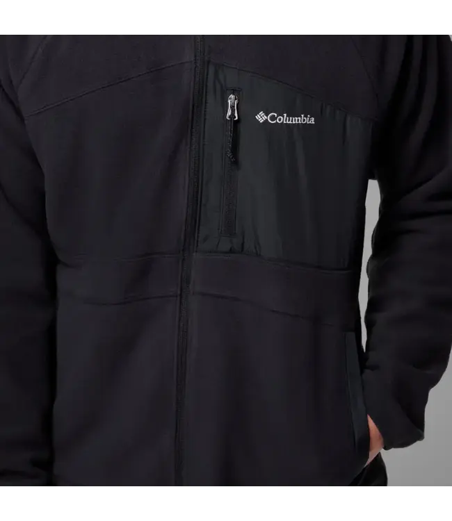 Columbia Men's Fast Trek Overlay Full Zip Fleece Jacket