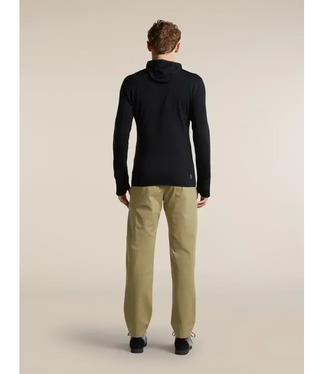 Icebreaker Men's Merino Blend 200 RealFleece Descender Long Sleeve Zip Hoodie