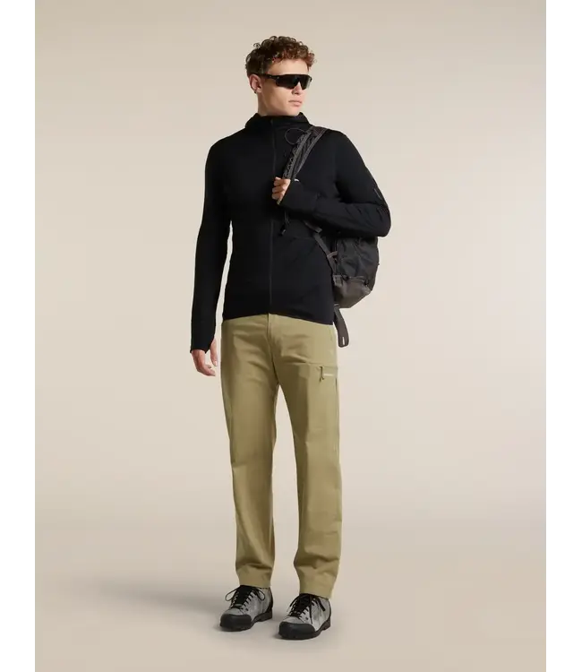 Icebreaker Men's Merino Blend 200 RealFleece Descender Long Sleeve Zip Hoodie