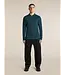 Icebreaker Men's 15.5 MerinoFine Pique Long Sleeve Polo Shirt