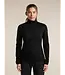 Icebreaker Women's Merino 400 RealFleece Descender Long Sleeve Zip  Mid Layer