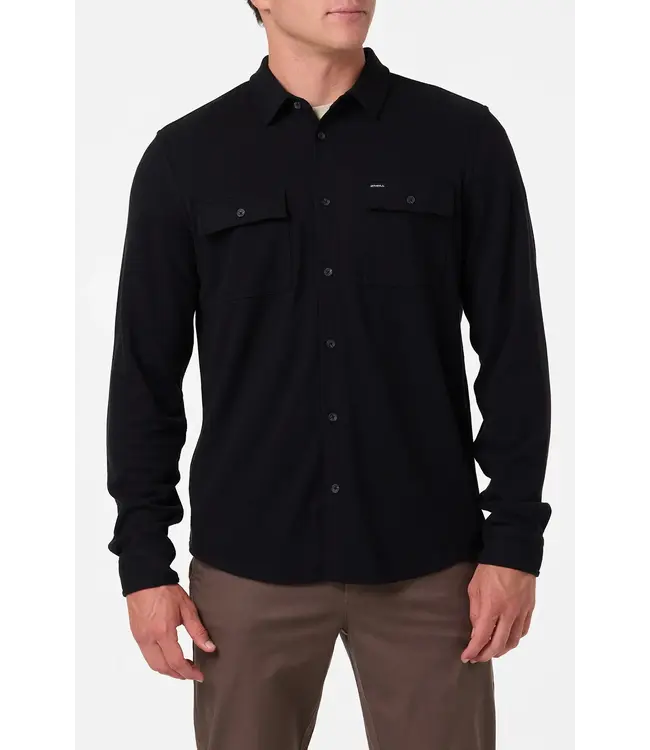 O'Neill Men's Sutton Solid Long Sleeves Shirt