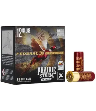 FEDERAL AMMO Federal Ammo Prairie Storm FS Lead Ammunition -  12 Gauge, 5 Shot, 2-3/4 in, 1 1/4 oz, 1500 fps