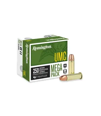 REMINGTON Remington UMC Handgun Ammunition - 38 Special, 130 Grain, Full Metal Jacket, 800 fps