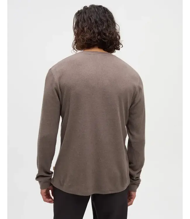 Tentree Men's Freemont TreeWaffle Henley Longsleeve