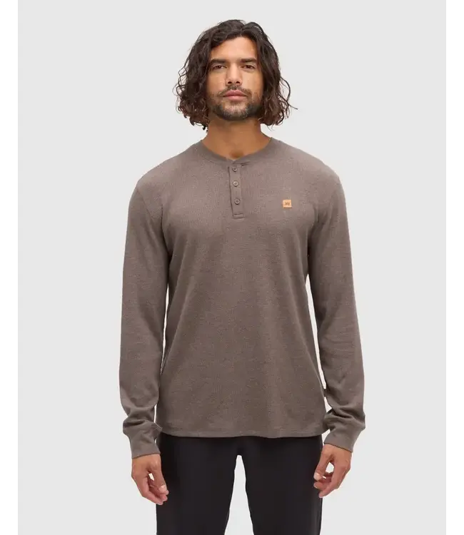 Tentree Men's Freemont TreeWaffle Henley Longsleeve