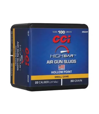 CCI AMMUNITION CCI High Bar Air Gun Slugs Ammunition - .22, 30 Grain, Hollow Point