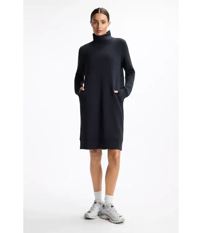 MPG Dreamweave Long Sleeve Mock Neck Dress