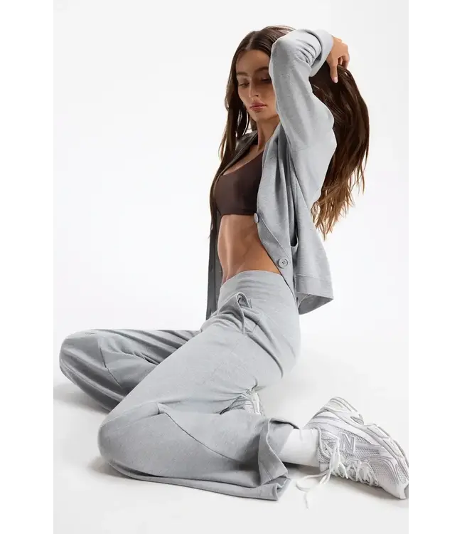 MPG Women's Cozy Fleece Wide Leg Pant