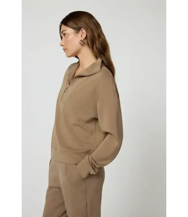 MPG Women's Dreamweave Long Sleeve Quarter Zip