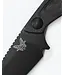 Benchmade Dacian Knife - Black Micarta, Spear-point