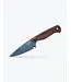 Benchmade Dacian Knife - Brown Canvas Micarta, Spear-point